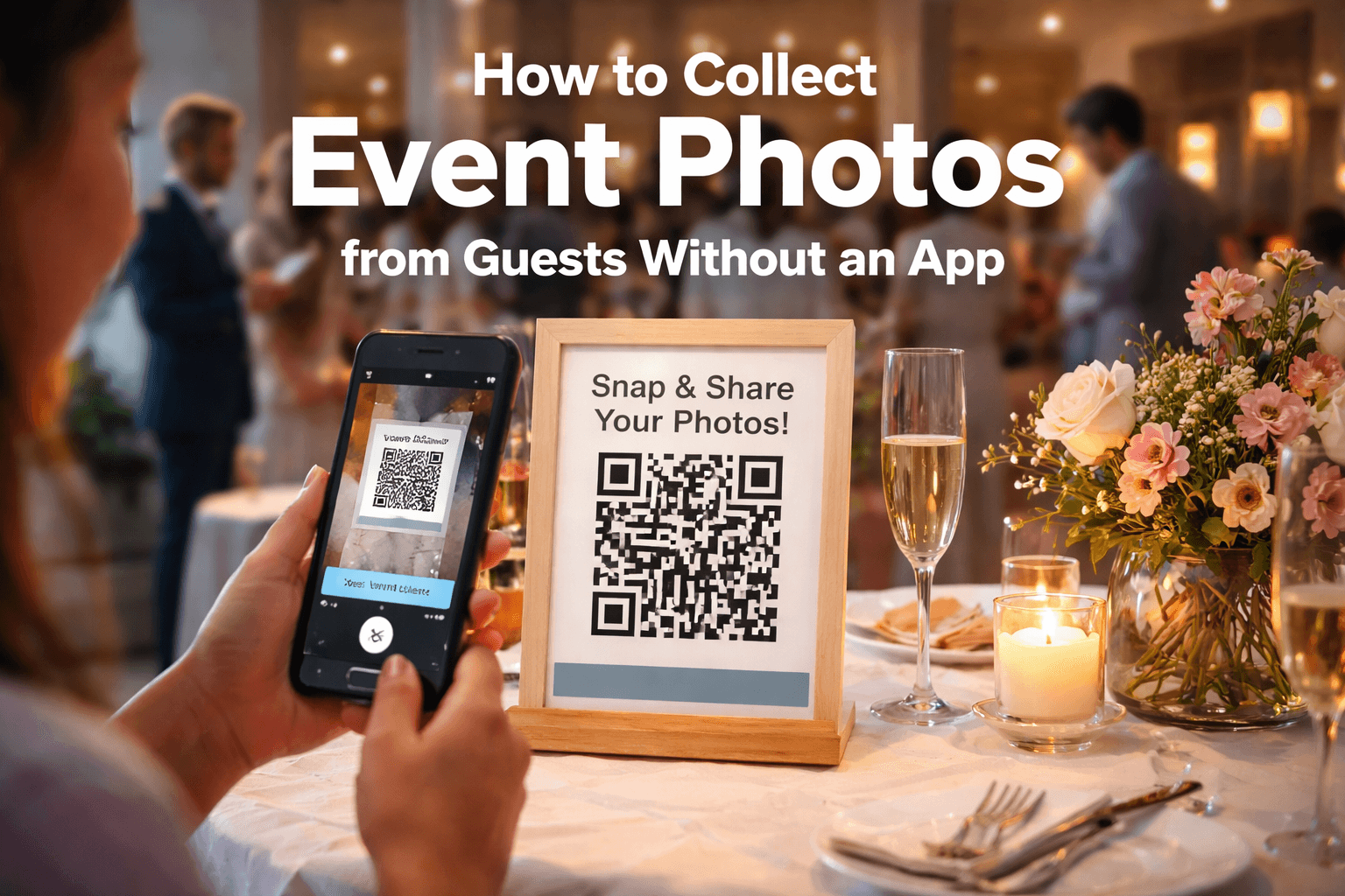How to Collect Event Photos from Guests Without an App